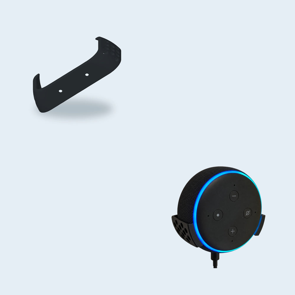 Amazon Echo Dot 3rd Gen Wall Mount – Black