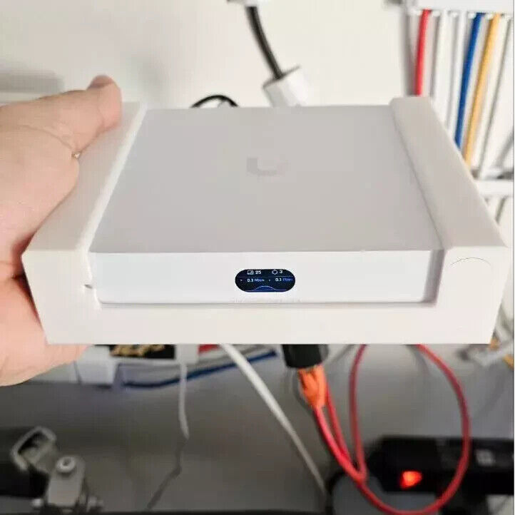 Wall Mount for UniFi Cloud Gateway Ultra UCG-Max | 3D Printed | UK 1day Dispatch