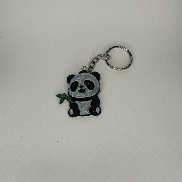 Cute Panda Keychain For Keys
