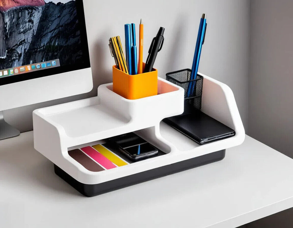 Modern Desk Organiser – 3D Printed