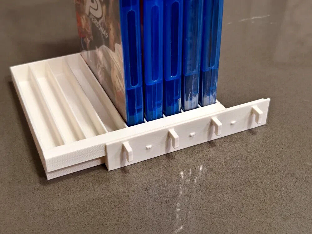 Playstation ps4/5 Game Holder Hooks mount for IKEA SKADIS pegboard for 9 games