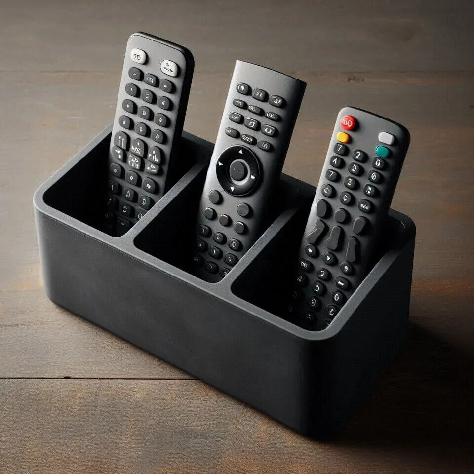 Remote Control Caddy – Multi-Compartment Holder