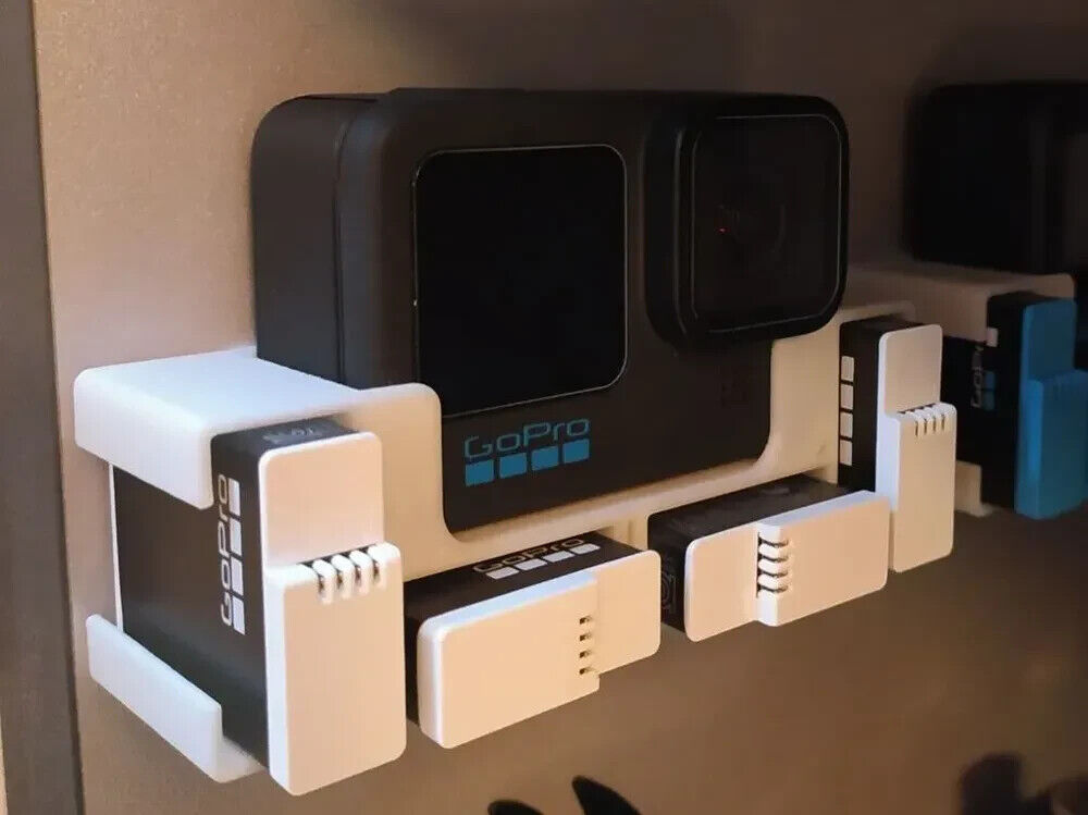 GoPro Wall Mount With Battery Storage