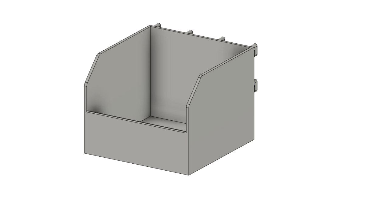 IKEA SKADIS Pegboard Accessories - Box Shelf - Large | 3D Printed | UK Disptach