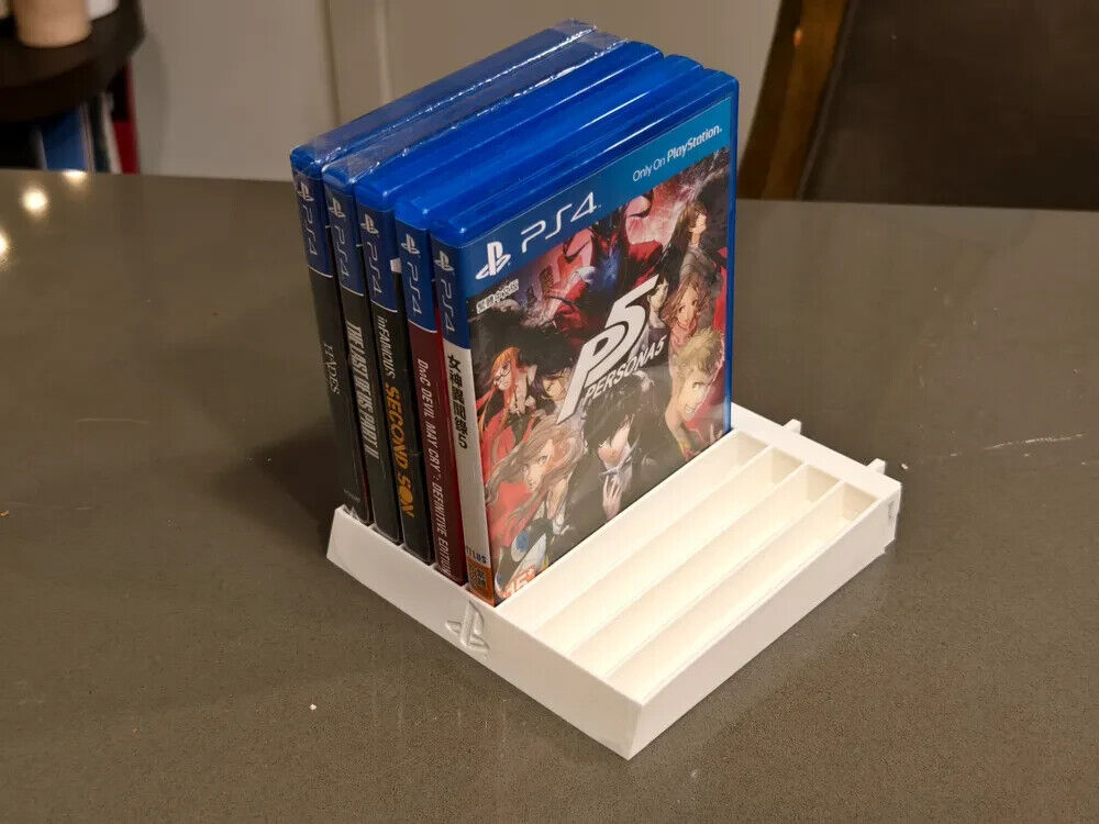 Playstation ps4/5 Game Holder Hooks mount for IKEA SKADIS pegboard for 9 games