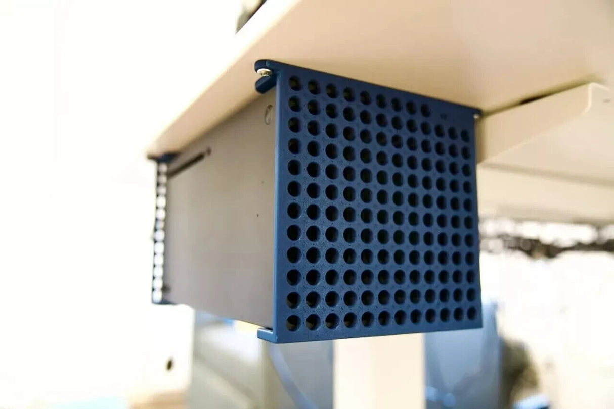 Very Strong Under Desk / Shelf Mount for Xbox Series X | Printed in Black