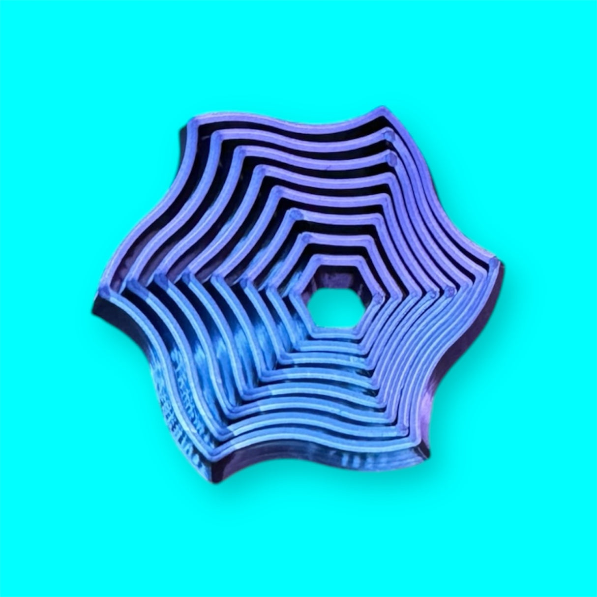 Ninja Fidget - Blue/Purple Silk