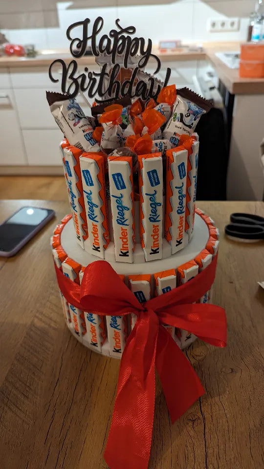 Kinder Chocolate Cake Frame