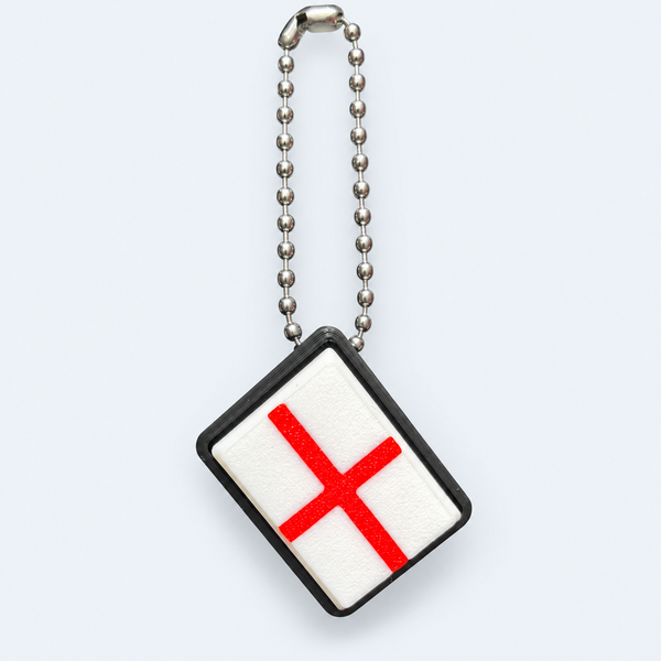 Clicky Flags – 3D Printed Fidget Keyring · England