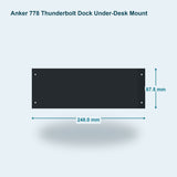 Anker 778 Thunderbolt Dock – Under-Desk Mount