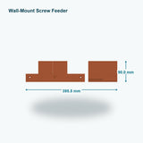 Wall-Mounted Screw Feeder & Parts Organiser