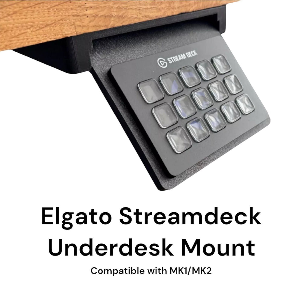 Elgato Stream Deck MK1/MK2 Sliding Under Desk Mount