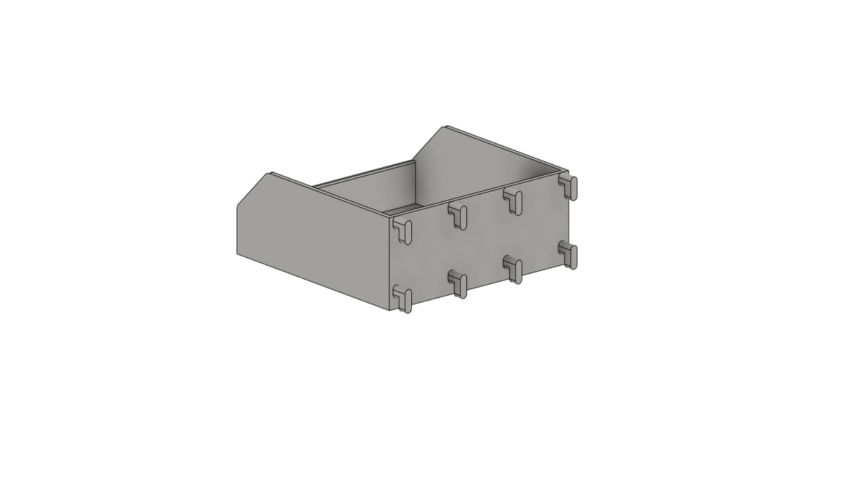 IKEA SKADIS Pegboard Accessories - Box Shelf - Small | 3D Printed | UK Disptach