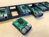 1U Rack for Raspberry Pi, 19" Rackmount - 6 Units