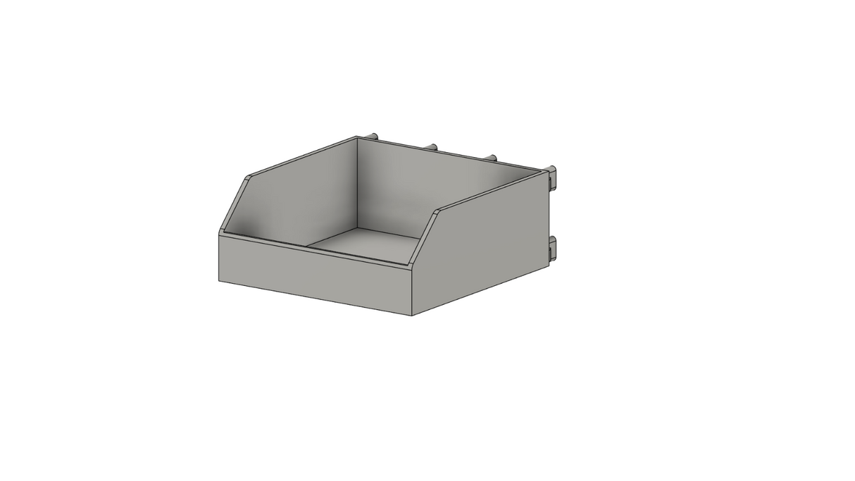 IKEA SKADIS Pegboard Accessories - Box Shelf - Small | 3D Printed | UK Disptach