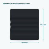 Beaded Rim Ribbed Pencil Holder – Modern Desk Organiser