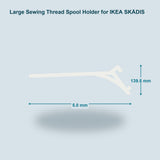 Large Sewing Thread Spool Holders for IKEA SKÅDIS