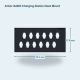 Anker A2683 Charging Station – Under-Desk Mount