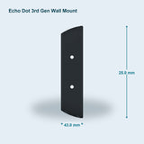 Amazon Echo Dot 3rd Gen Wall Mount – Black