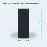 Anker 778 Thunderbolt Dock – Under-Desk Mount
