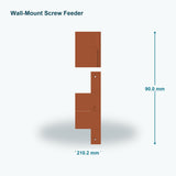 Wall-Mounted Screw Feeder & Parts Organiser