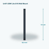 UniFi USW-Lite-8 / USW-Lite-16 Switch Wall Mount