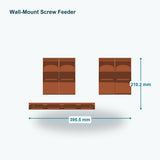 Wall-Mounted Screw Feeder & Parts Organiser