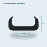 Amazon Echo Dot 3rd Gen Wall Mount – Black