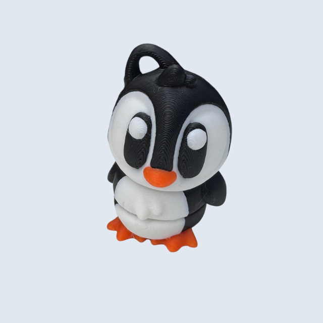 Flexi Penguin - 3D printed animal