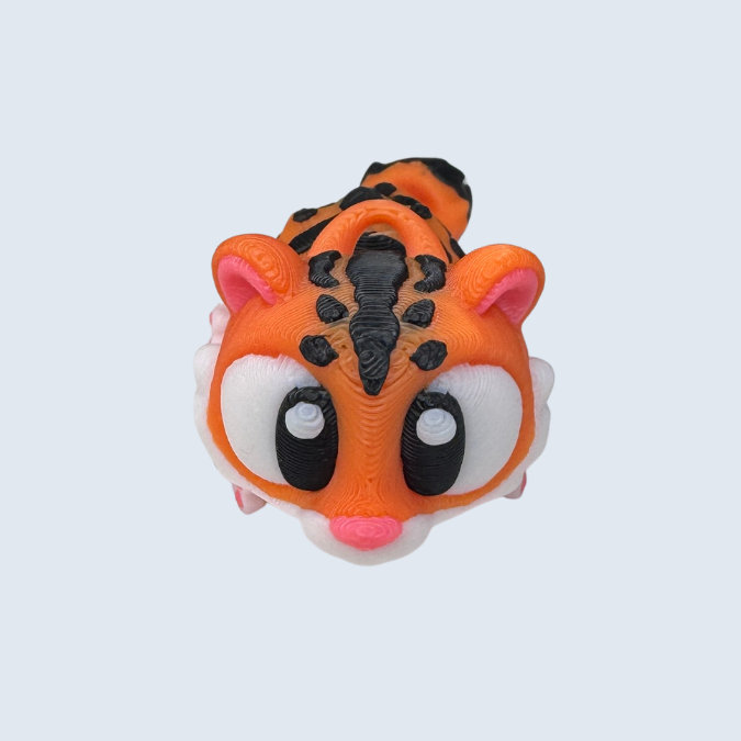 Flexi Tiger - 3D Printed Animal