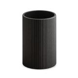 Fine Ribbed Pencil Holder – Modern Desk Organiser