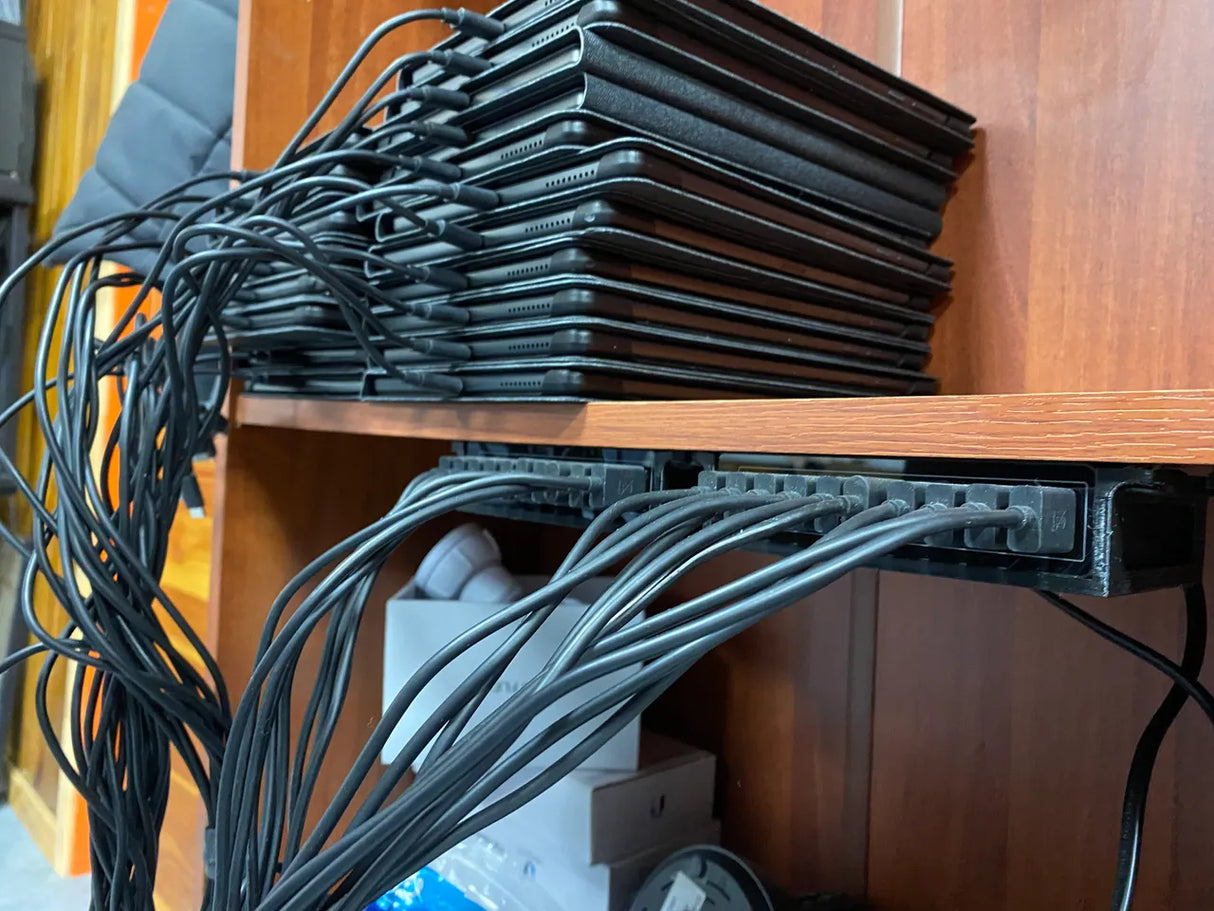10 Port Anker Hub Under Desk Mount