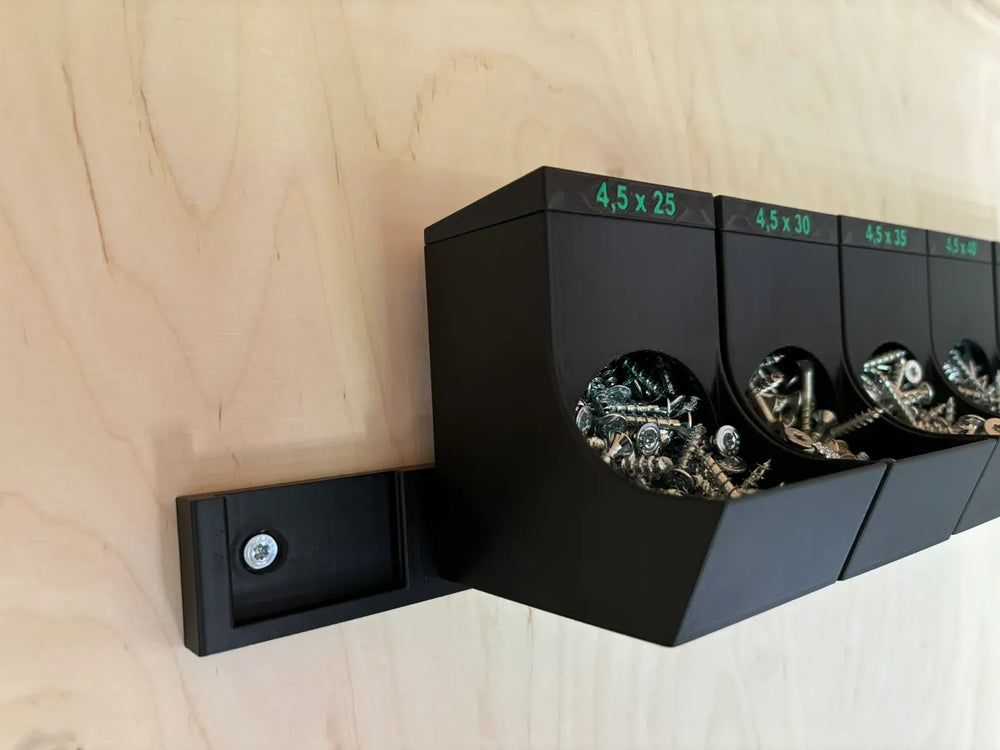 Wall-Mounted Screw Feeder & Parts Organiser