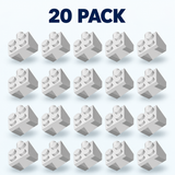 Minifigure Display Hooks for IKEA SKÅDIS Pegboard